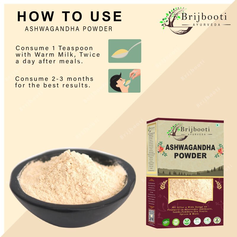 ASHWAGANDHA POWDER HOW TO USE