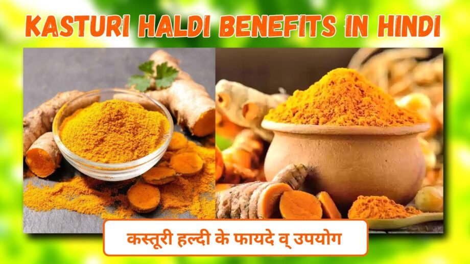 कस्तूरी हल्दी के फायदे व् उपयोग | Kasturi Haldi Benefits in hindi