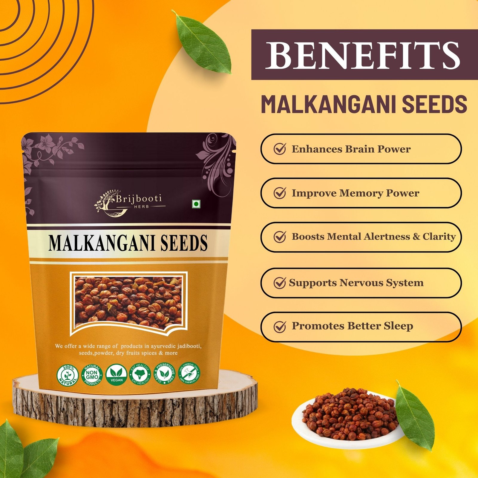 Malkangani Seeds