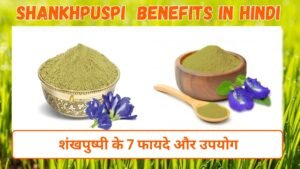 शंखपुष्पी के फायदे और उपयोग | 7 Shankhpuspi Benefits in hindi