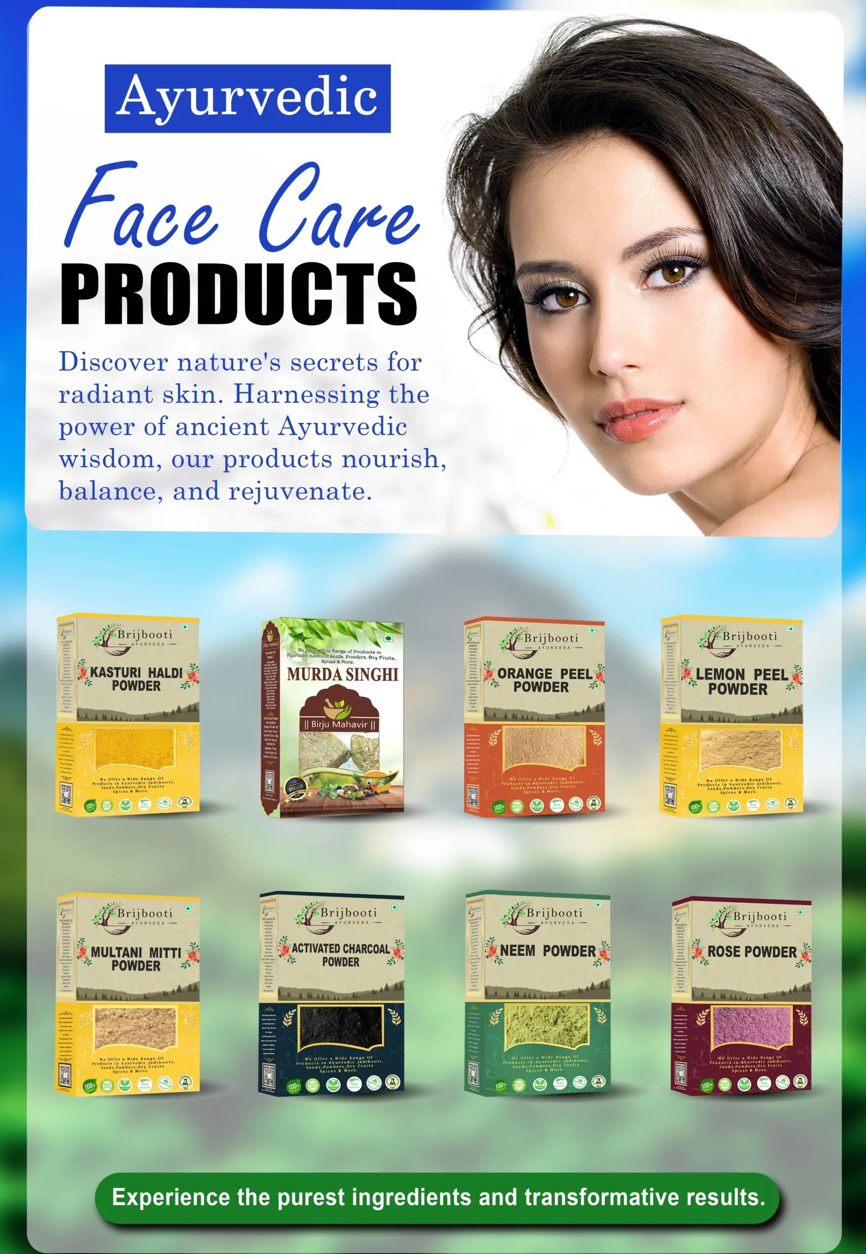 Face Care Poster